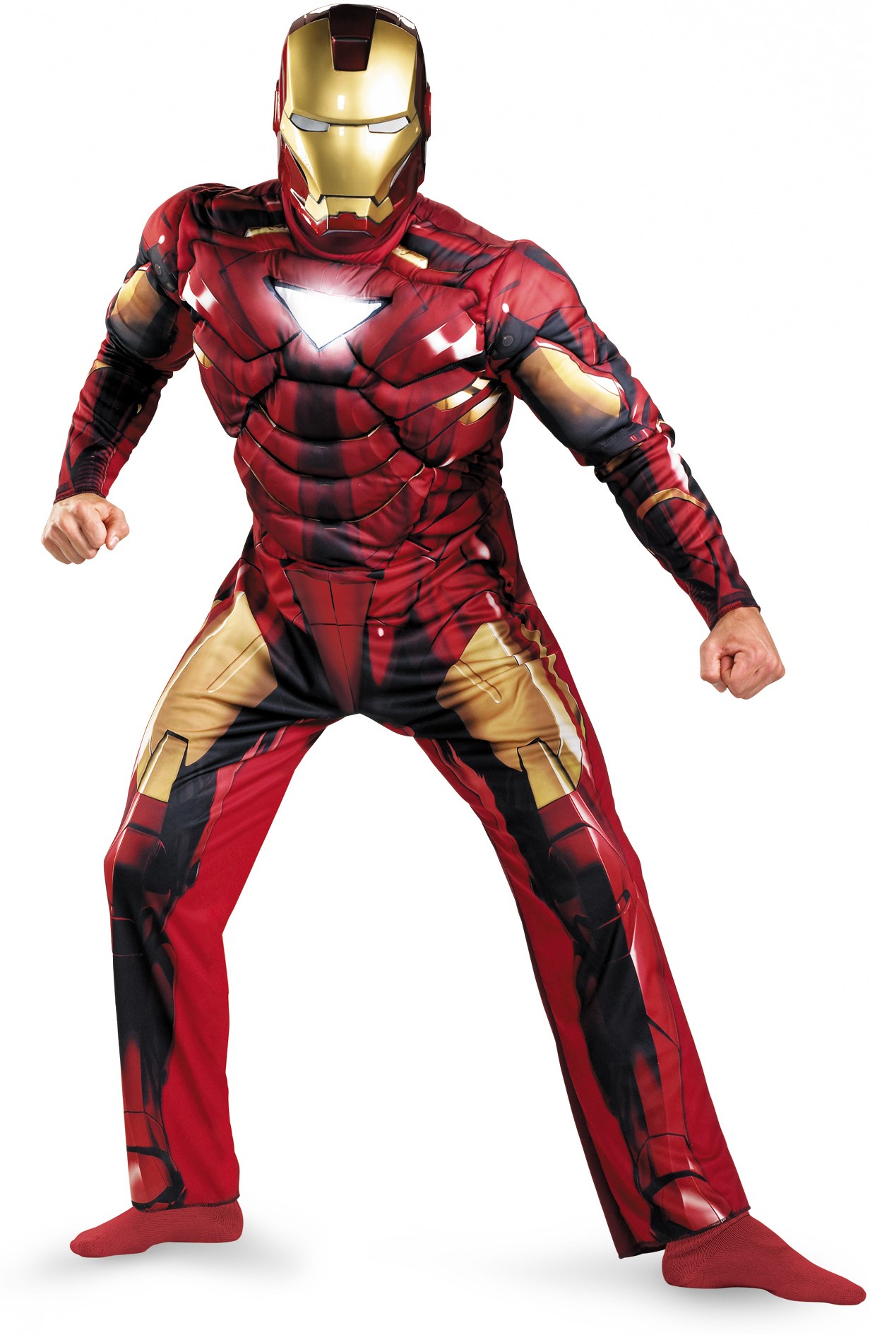 Iron Man 2 Movie   Iron Man Mark 6 Classic Muscle Adult Costume