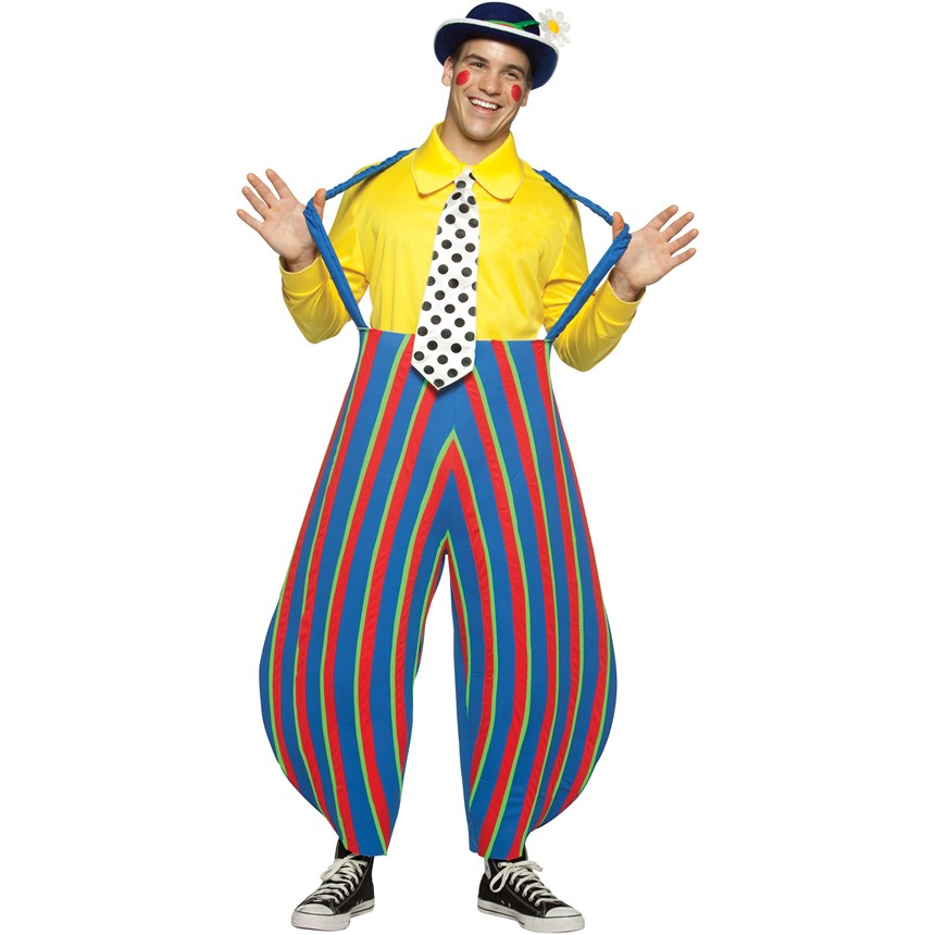 Stripey the Clown Adult Costume   Costumes, 68807 