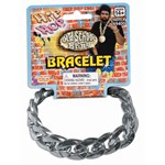 Hip Hop Big Links Metal Bracelet - Silver