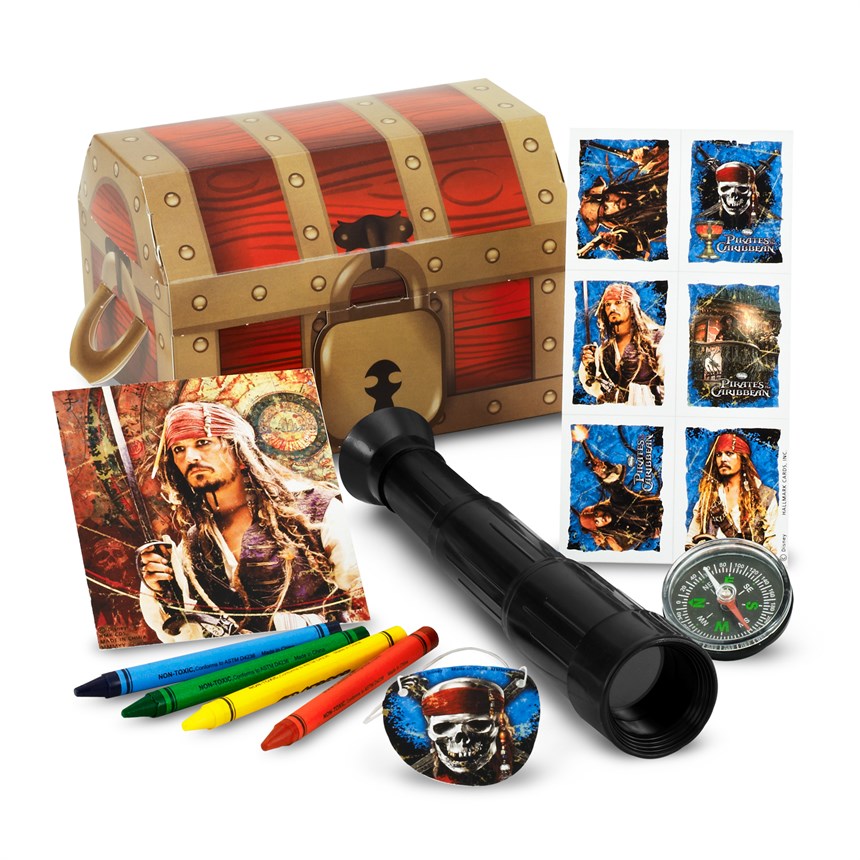   Halloween Costumes Disney Pirates of the Caribbean 4 Party Favor Kit