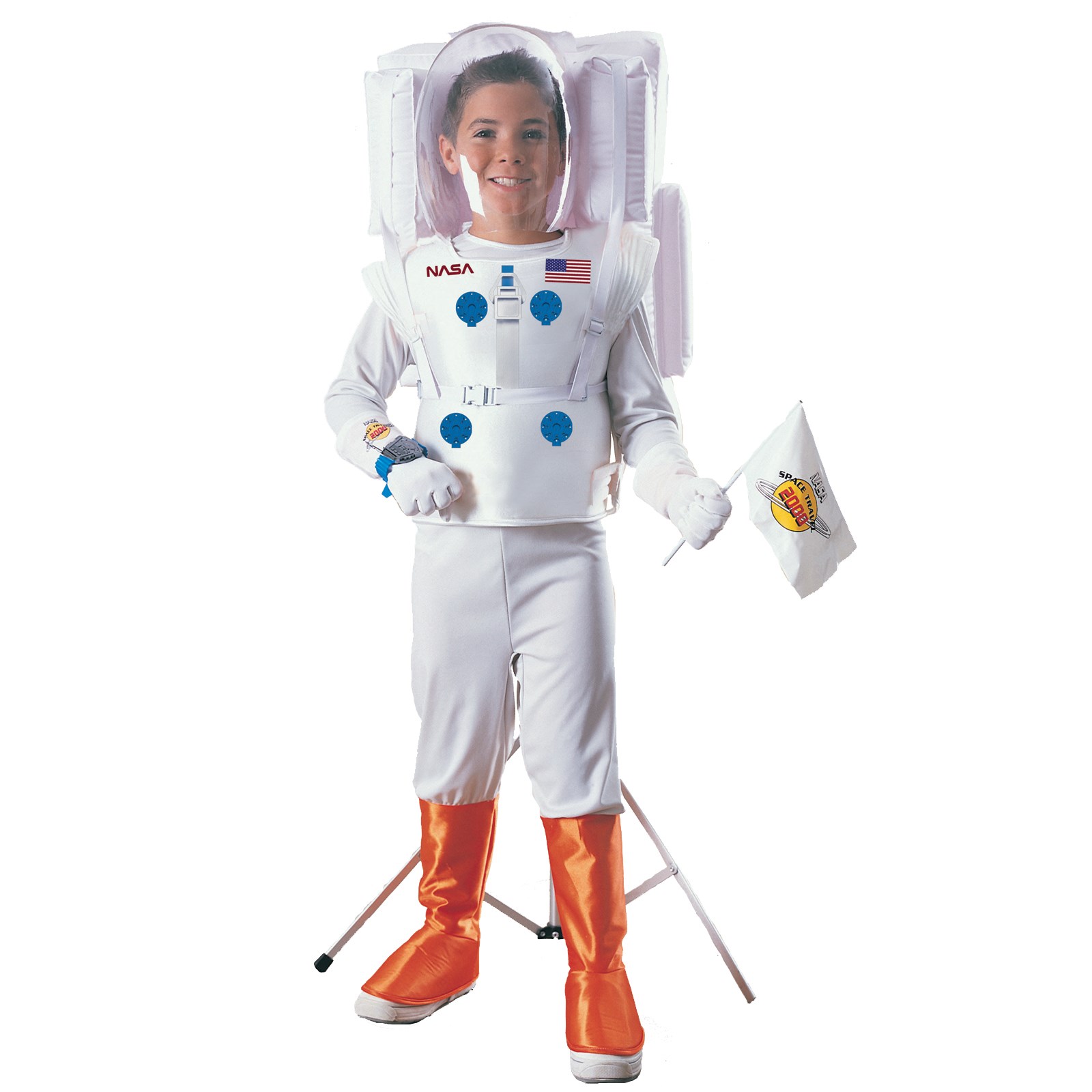 Childs White Astronaut Costume