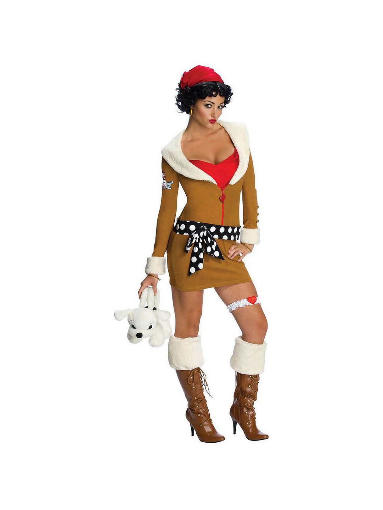 Betty Boop Aviator Adult Costume - Medium