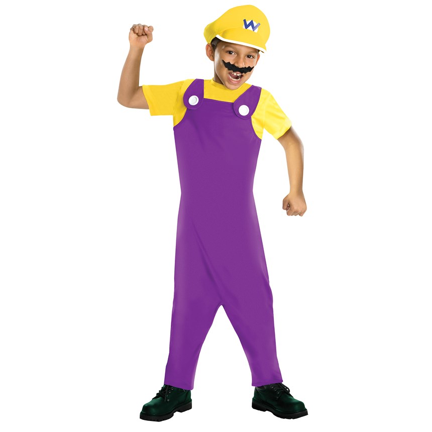 Super Mario Bros.   Wario Child Costume   Costumes, 801403 