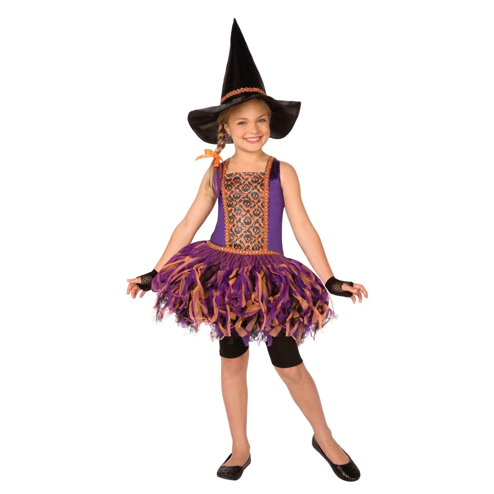 Skull Witch Shreddy Child Costume - Large  (12-14L)