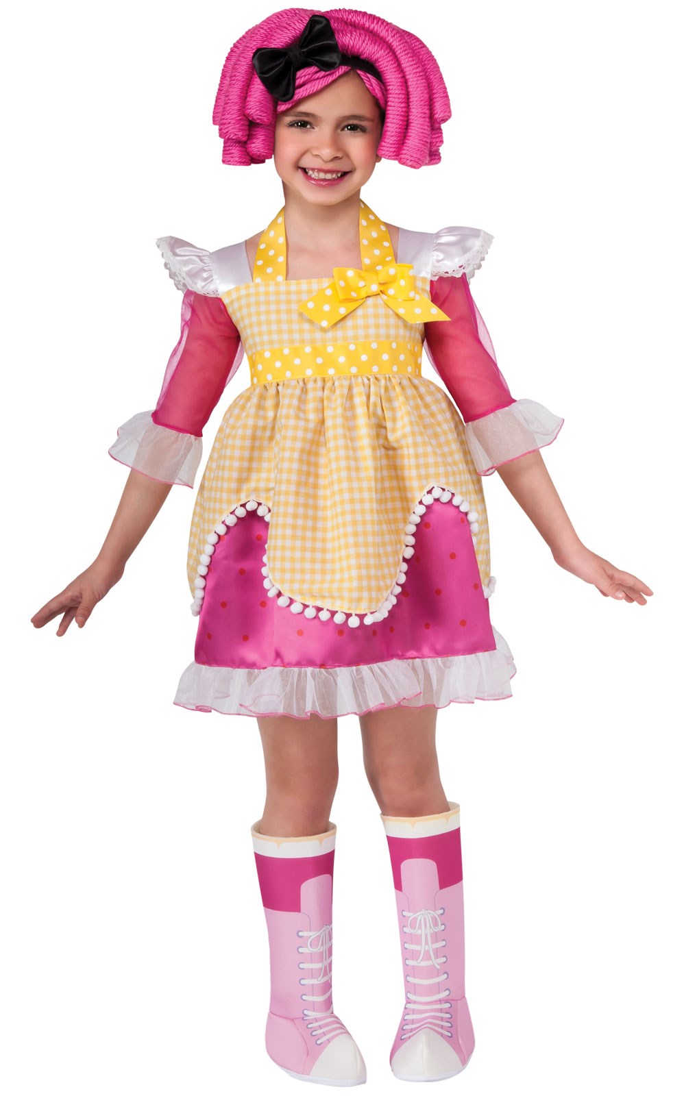 Lalaloopsy Deluxe Crumbs Sugar Cookie Toddler Costume - 2-4T