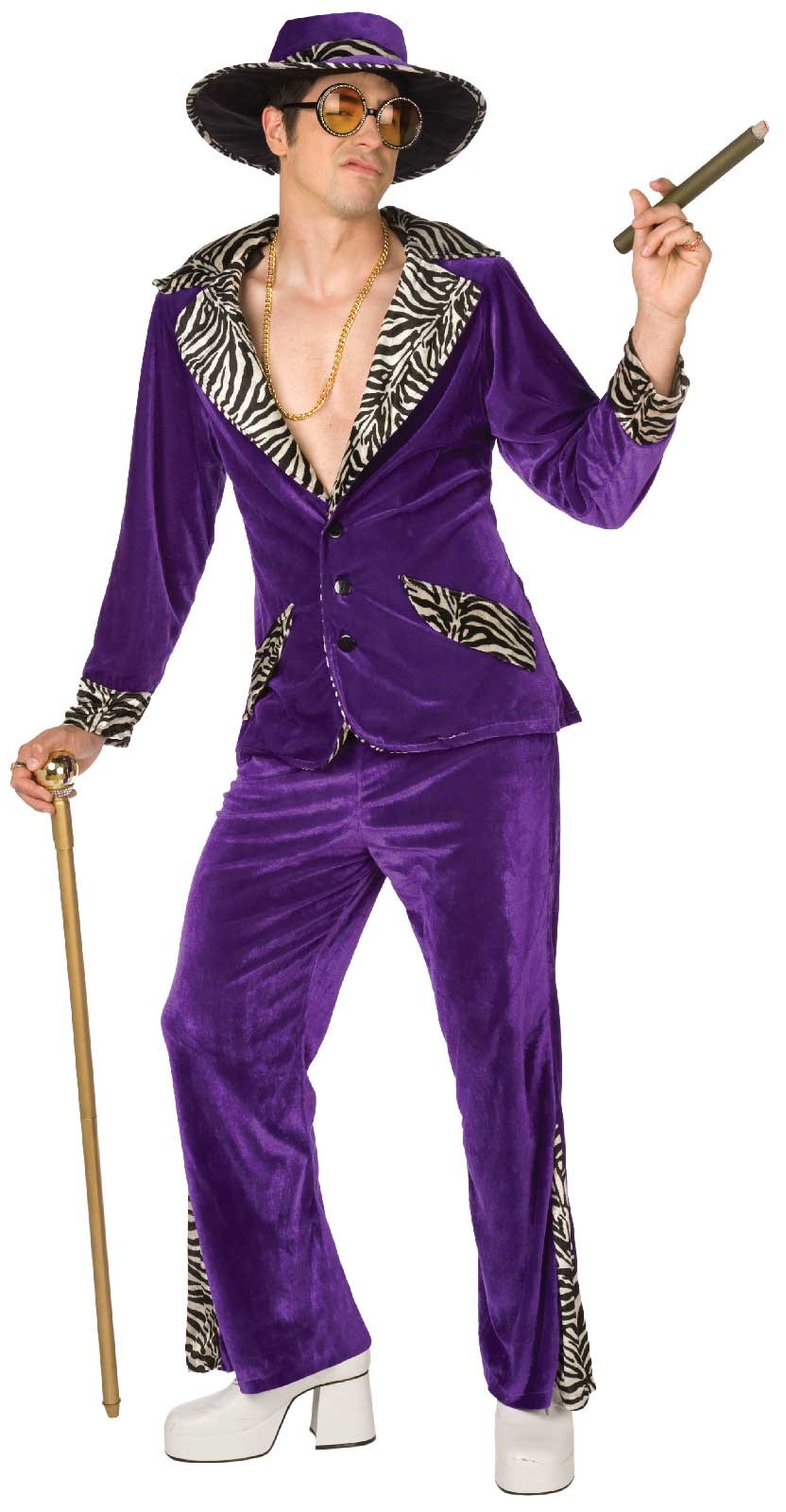 Purple Pimp Suit Mens Costume | BuyCostumes.com