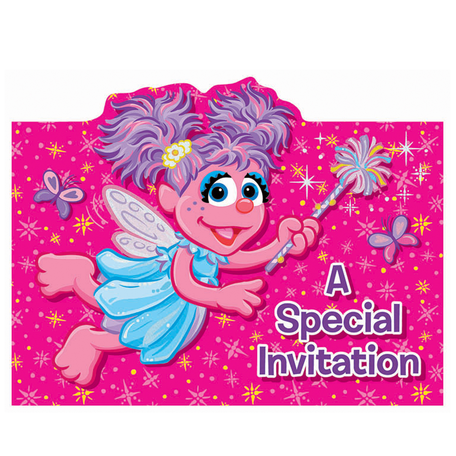 Abby cadabby invitations