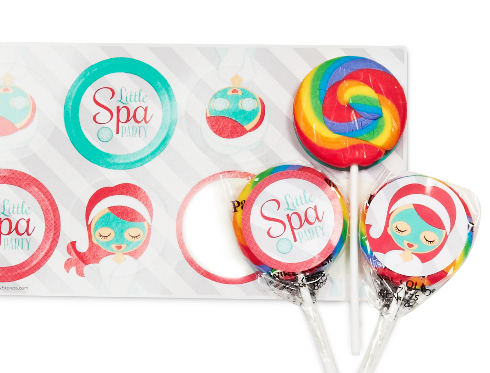 Little Spa Party Small Lollipop Kit 16
