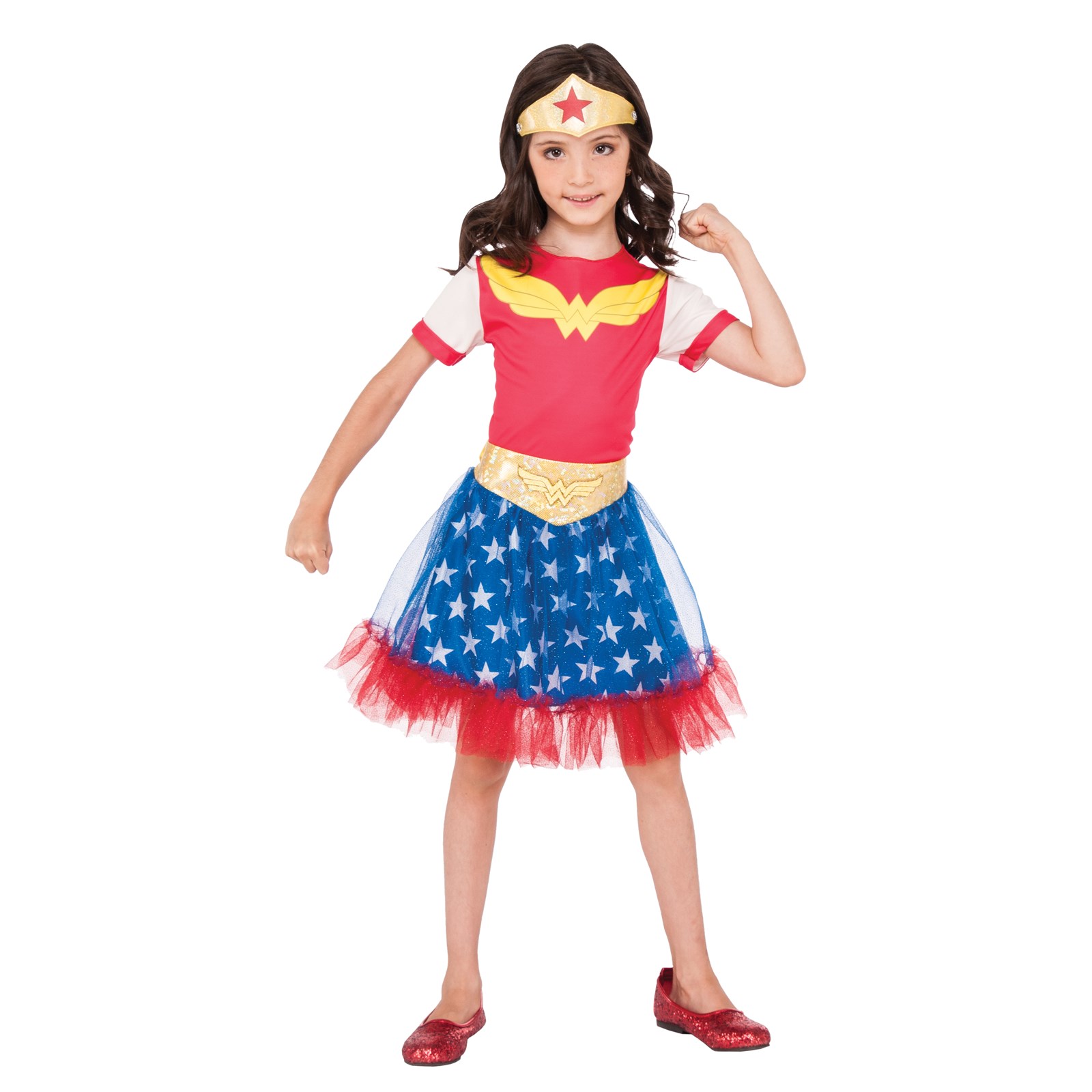 DC Super Hero Girls Wonder Woman Child Skirt | BuyCostumes.com