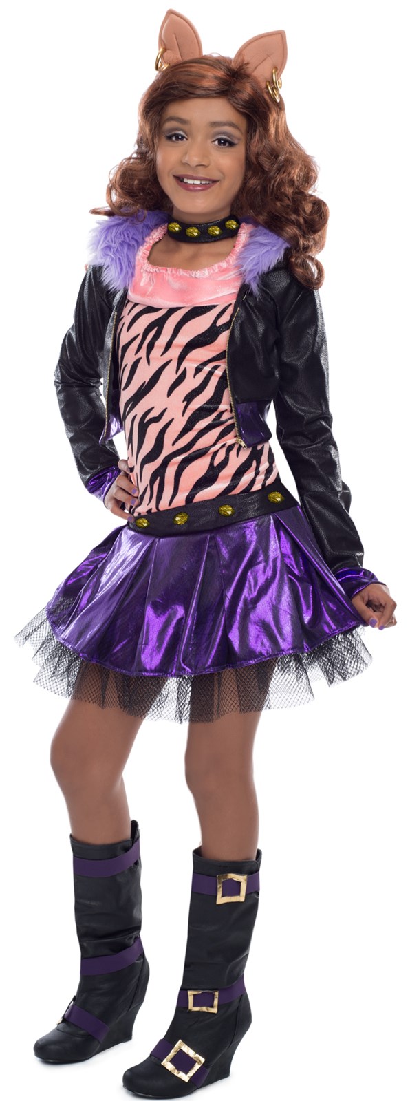 Deluxe Monster High Clawdeen Wolf Costume | BuyCostumes.com