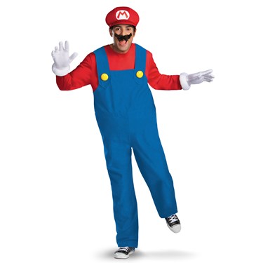 Mario Deluxe Teen Costume | BuyCostumes.com