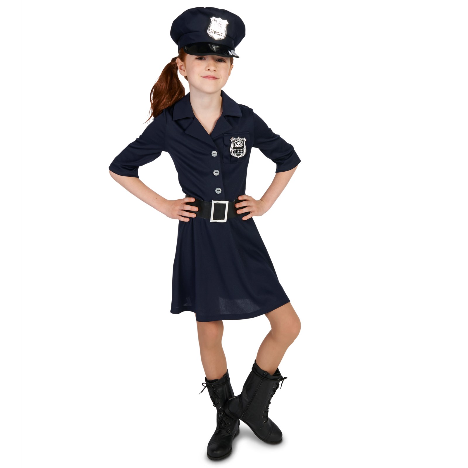 Police Girl Child Costume | BuyCostumes.com