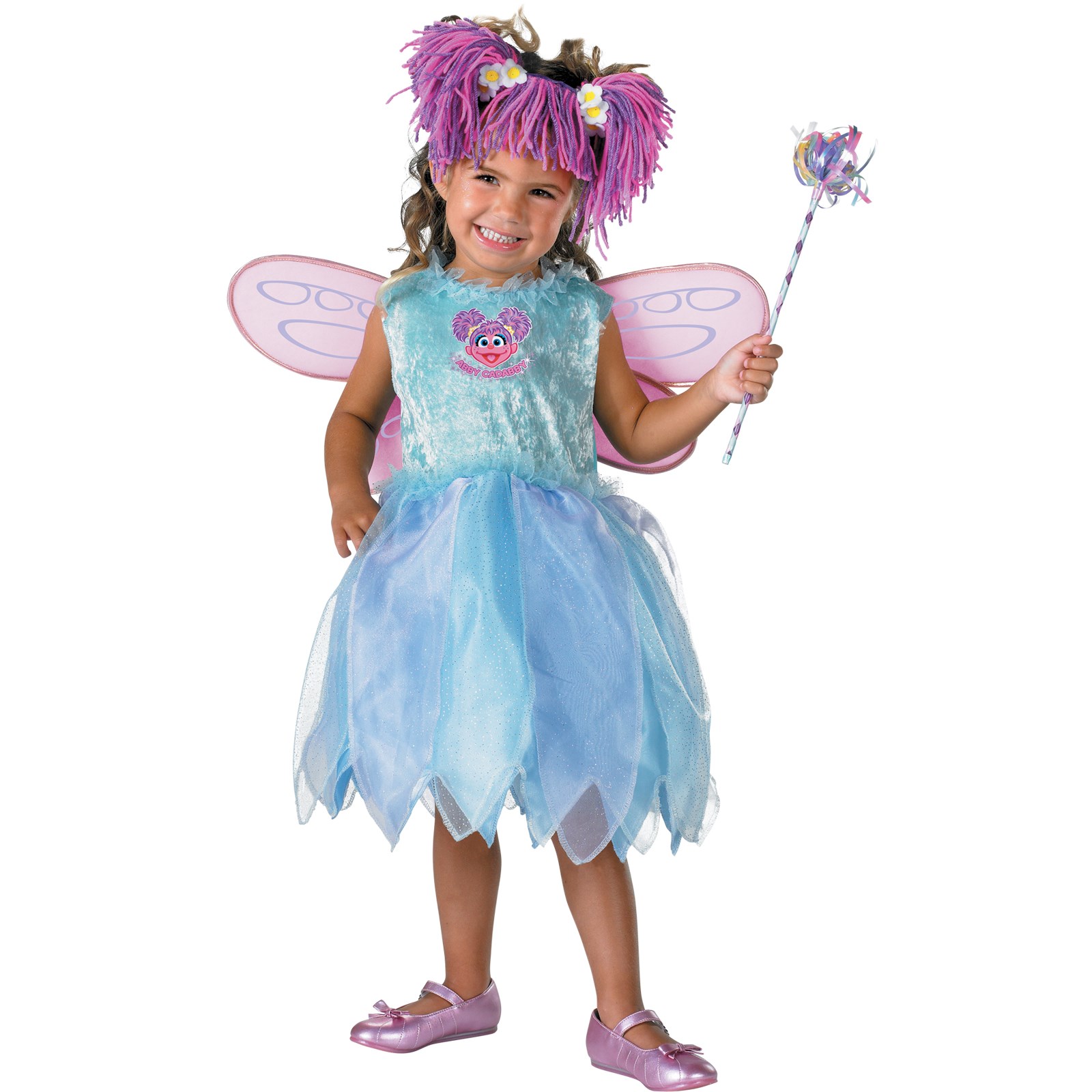 Sesame Street Abby Cadabby Deluxe Toddler Costume | BuyCostumes.com