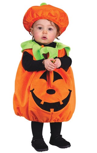 Soft and Comfy Pumpkin Infant Costume | BuyCostumes.com