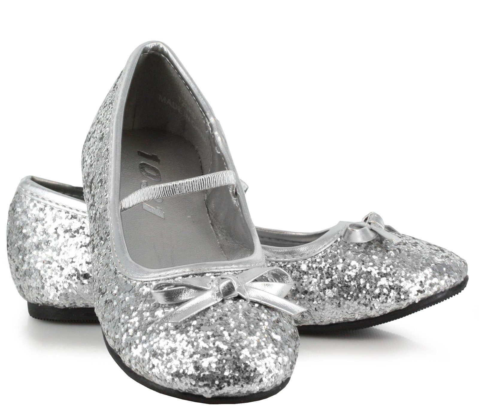 Sparkle Ballerina (Silver) Child Shoes | BuyCostumes.com